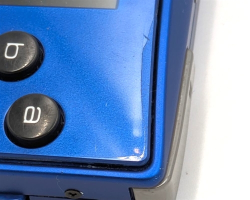 Game Boy Micro - Konsol - Blue - SNR MEF10201364 (C Grade) (Genbrug)